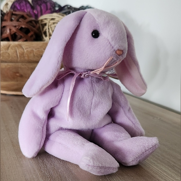 ๐ฐ Ty Beanie Baby Floppity the Bunny Rabbit 1996 โ Vintage, Excellent Cond - Picture 2 of 14